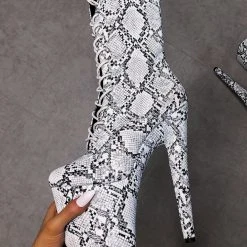 Hella Heels Mamba Boots - 8inch Shoes