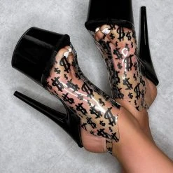 Shoes Hella Heels Make It Reign 8inch Stilettos - Black