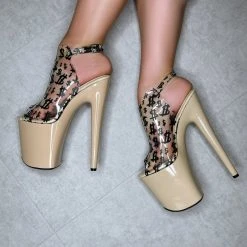 Shoes Hella Heels Make It Reign 8inch Stilettos - Sand