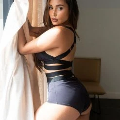 Lunalae Fallon Top - Recycled Black