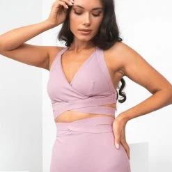 All Pole Wear Lunalae Fallon Top - Recycled Mauve