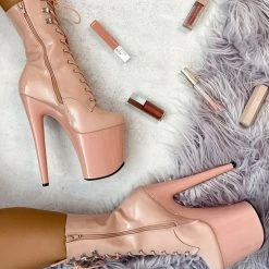 Hella Heels LipKit 8inch Boots - Dream On