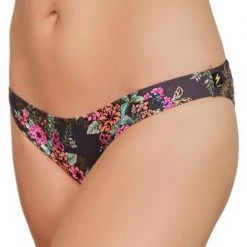 All Pole Wear Cleo The Hurricane Gunmetal Garden Scanty Pants