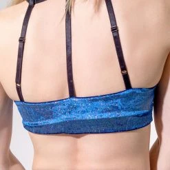 Sorte Glare Top - Waterfall