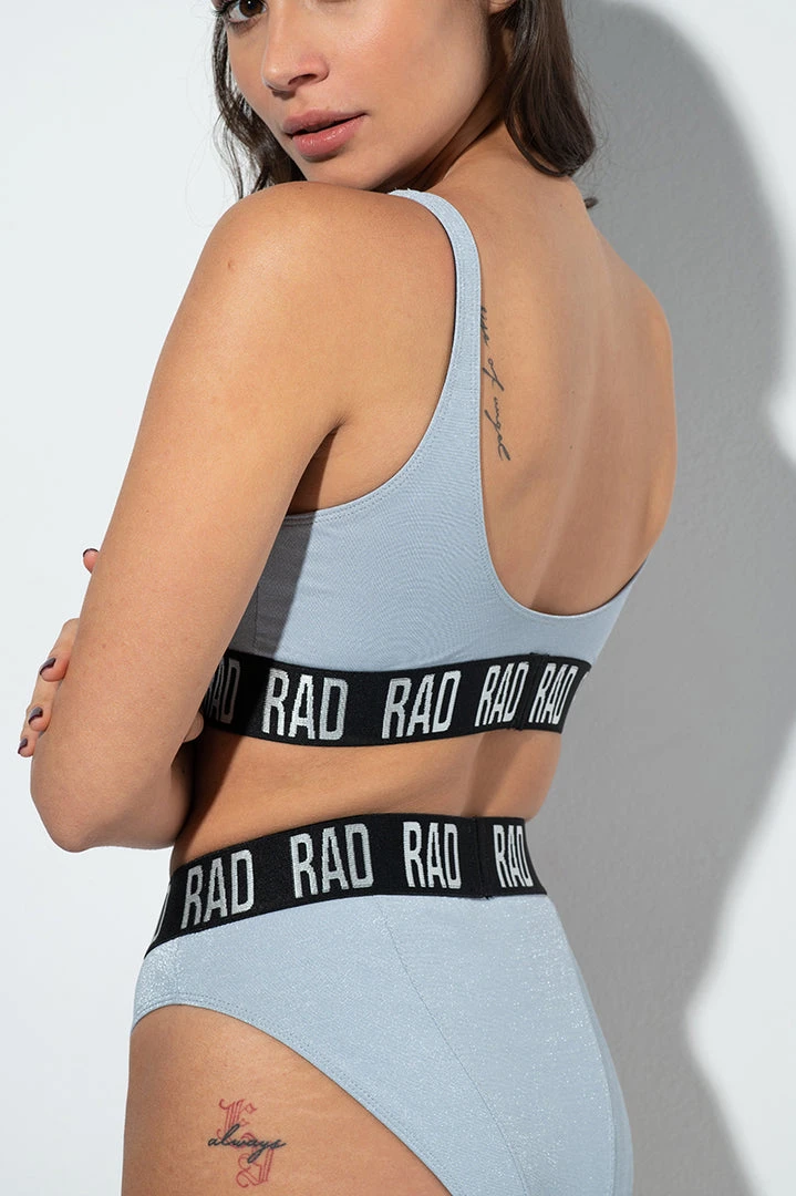 All Pole Wear RAD Atlantida Athletic Top - Silver 2 All Pole Wear RAD Atlantida Athletic Top - Silver