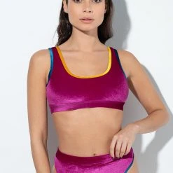All Pole Wear RAD Ametrine Top - Velvet Dama