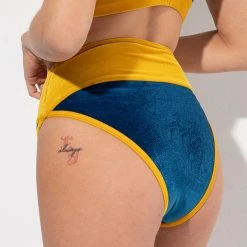 RAD Lapis Lazuli Shorts - Velvet Blue/Gold All Pole Wear