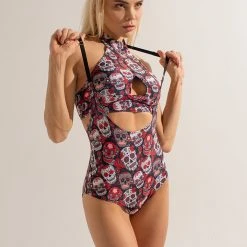 Shark Polewear Sling Shorts - Sugar Skulls