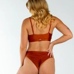 AMBR Designs Super Highs Shorts - Bronze New In