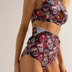 Shark Polewear Sling Shorts - Sugar Skulls