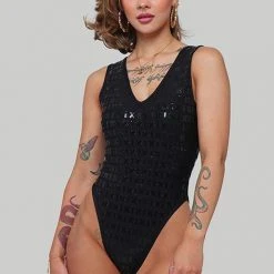 Creatures Of XIX Gecko Grip Bodysuit - Black All Pole Wear 11 Creatures Of XIX Gecko Grip Bodysuit - Black All Pole Wear