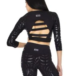 Paradise Chick Superhero Series Extra Sticky Crop Top - Aztec Most Loved