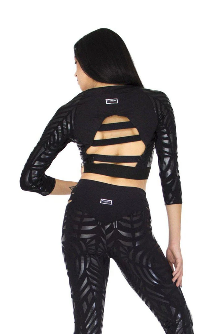 Paradise Chick Superhero Series Extra Sticky Crop Top - Aztec Most Loved 2 Paradise Chick Superhero Series Extra Sticky Crop Top - Aztec Most Loved