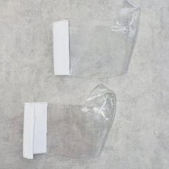 Hella Heels Classique Shoe Protector - Clear (White Back) Back In Stock