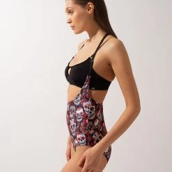 Shark Polewear Sling Shorts - Sugar Skulls