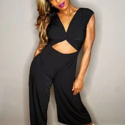 Jumpsuits Exo Wear Twist Flow Jumpsuit - Black