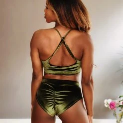 All Pole Wear REV ACTIV Gap Top - Olive Velvet 11 All Pole Wear REV ACTIV Gap Top - Olive Velvet