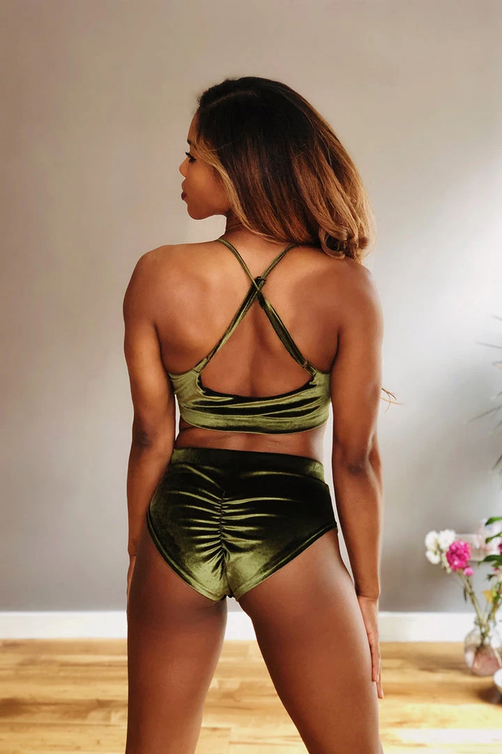 All Pole Wear REV ACTIV Gap Top - Olive Velvet 5 All Pole Wear REV ACTIV Gap Top - Olive Velvet