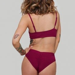 Creatures Of XIX The Hills Top - Ribbed Plum All Pole Wear