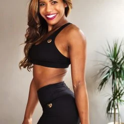 All Pole Wear Olra Activewear Signature Biker Shorts - Black