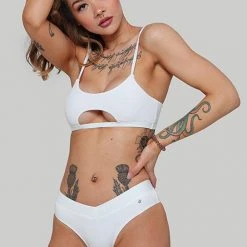 Creatures Of XIX The Hills Raree Top - Ribbed White All Pole Wear 14 Creatures Of XIX The Hills Raree Top - Ribbed White All Pole Wear