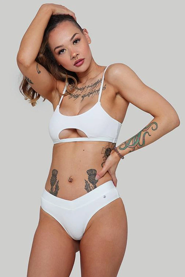 Creatures Of XIX The Hills Raree Top - Ribbed White All Pole Wear 6 Creatures Of XIX The Hills Raree Top - Ribbed White All Pole Wear