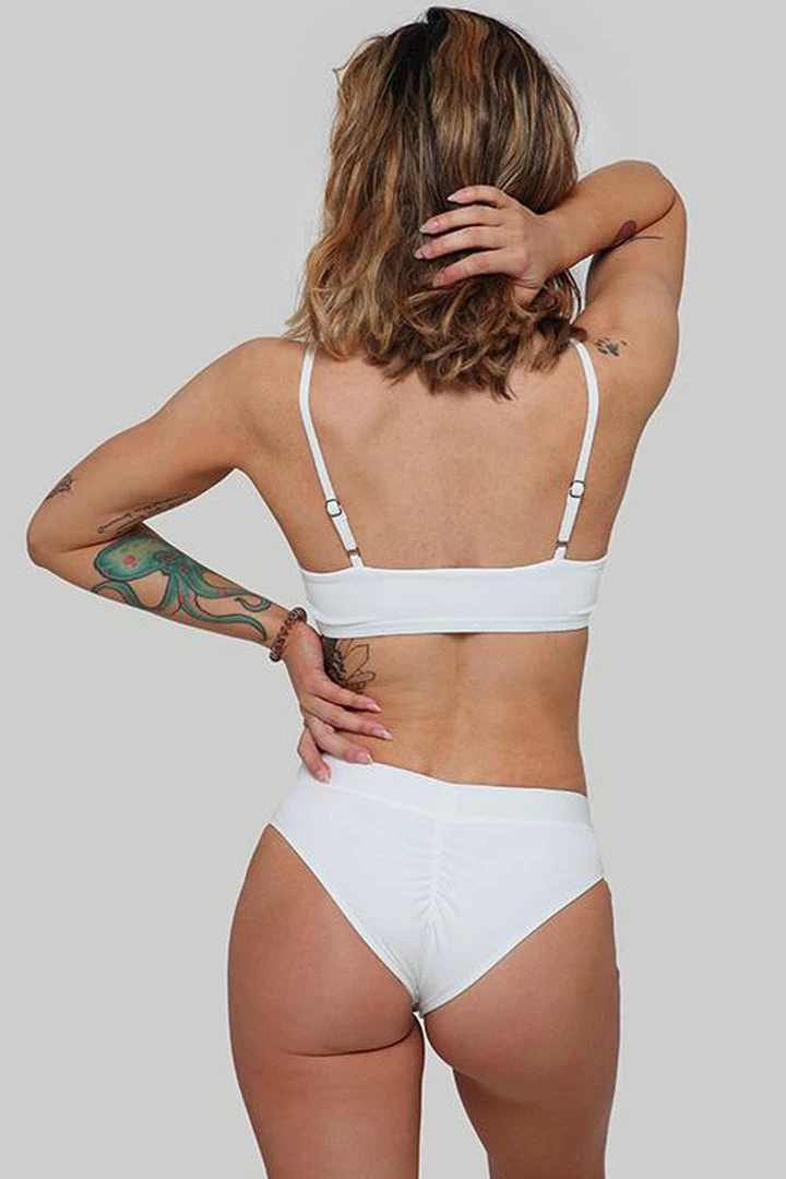 Creatures Of XIX The Hills Raree Top - Ribbed White All Pole Wear 4 Creatures Of XIX The Hills Raree Top - Ribbed White All Pole Wear