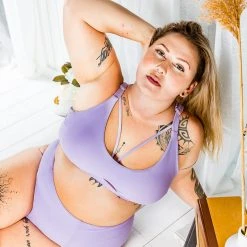 All Pole Wear Chantay Polewear Baby Valentine Top - Violet 9 All Pole Wear Chantay Polewear Baby Valentine Top - Violet