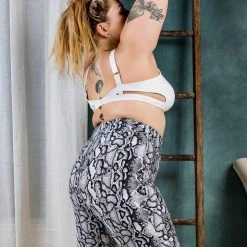 All Pole Wear Chantay Polewear Baby Valentine Top - Ribbed Blanc