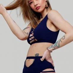 Creatures Of XIX The Valley Bottoms - Ribbed Navy