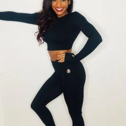 All Pole Wear Olra Activewear Signature Leggings - Black