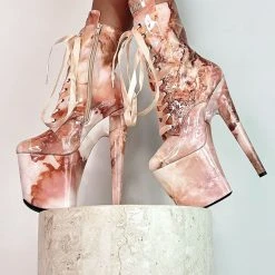 Shoes Hella Heels Renaissance 8inch Boots - Mercy