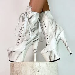 Shoes Hella Heels Renaissance 7inch Boots - Faith