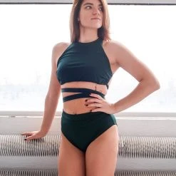 All Pole Wear REV ACTIV Second Skin Top - Bottle Green 17 All Pole Wear REV ACTIV Second Skin Top - Bottle Green