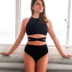 REV ACTIV Second Skin Top - Black All Pole Wear 11 REV ACTIV Second Skin Top - Black All Pole Wear