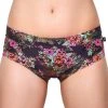 Cleo The Hurricane Gunmetal Garden Hot Pants