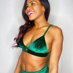 Shimmy & Sparkle Rio Top - Emerald Green