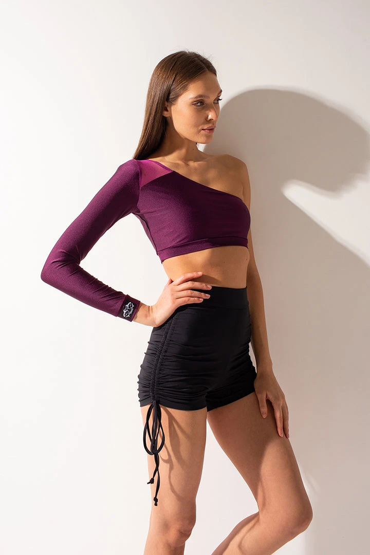 Shark Polewear One Reversible Top - Plum All Pole Wear 1 Shark Polewear One Reversible Top - Plum All Pole Wear