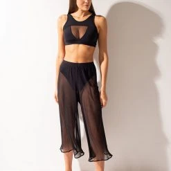 Shark Polewear Setka Mesh Flow Pants - Black Mesh