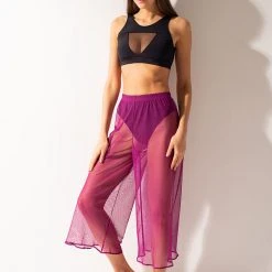 Shark Polewear Setka Mesh Flow Pants - Plum