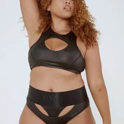 All Pole Wear Creatures Of XIX I Slay G-Banger Bottoms - Black