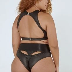 All Pole Wear Creatures Of XIX I Slay G-Banger Bottoms - Black