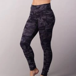 All Pole Wear Off The Pole Iconic Leggings - Black Camouflage