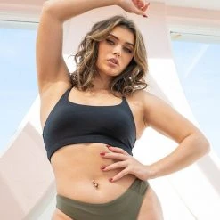 Lunalae Jezelle Top - Recycled Black Tops