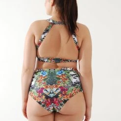 All Pole Wear Pole Addict Openback Top - Jungle