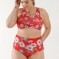 Pole Addict High Waisted Shorts - Just Blossom All Pole Wear