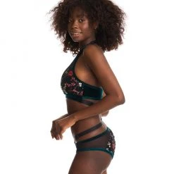 Bandurska Kamala Bottoms - Floral Green New In