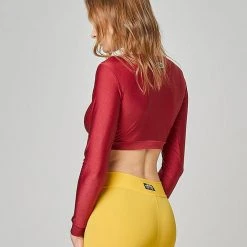 Shark Polewear Long Sleeve Top - Wine