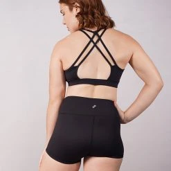 Off The Pole Lifestyle Sports Bra - Black All Pole Wear