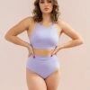 Lunalae Aria Top - Recycled Lilac